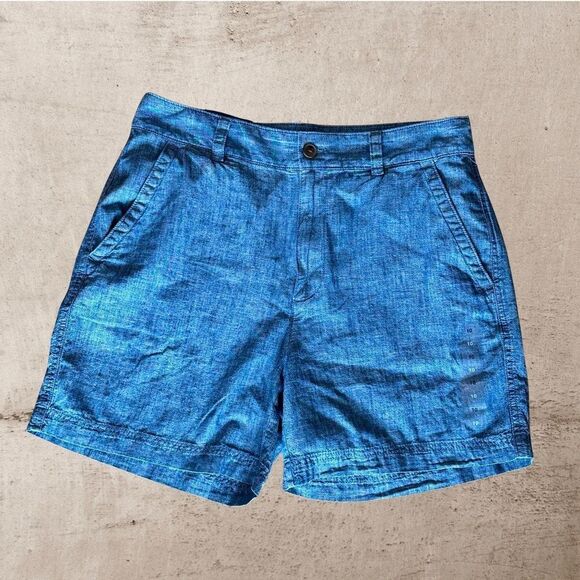 NWT GAP Women's Cotton Chambray "Girlfriend Khaki" Short 5" Inseam Size 10 - Picture 4 of 9